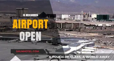 Is McCarran Airport Open? Current Status and Travel Updates