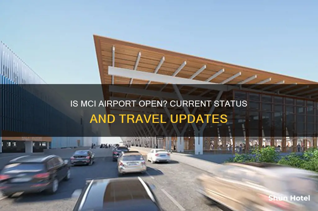 is mci airport open