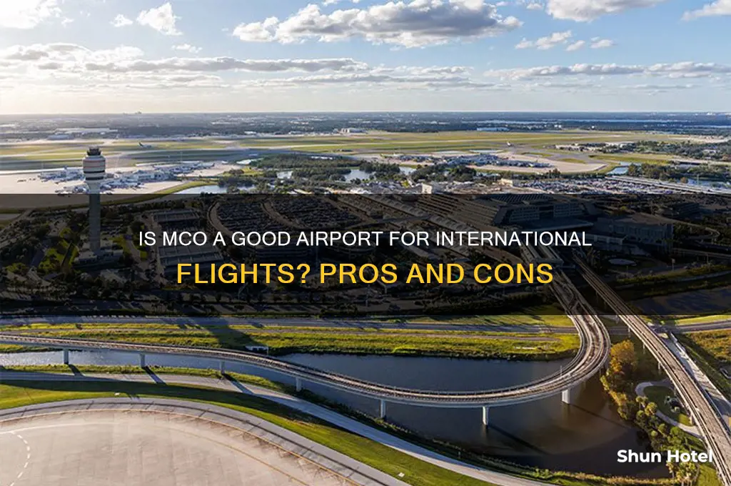 is mco a good airport to fly international