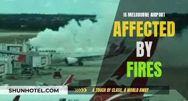 Melbourne Airport: Impact of Fires and Safety Measures