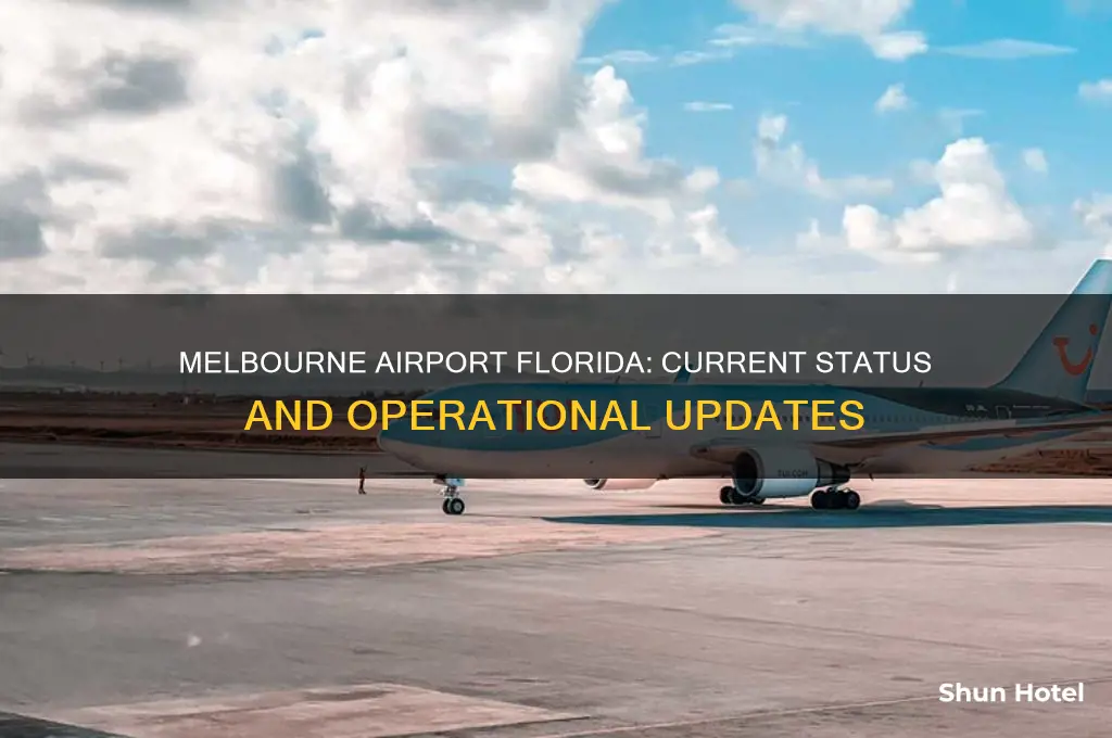 is melbourne airport florida open