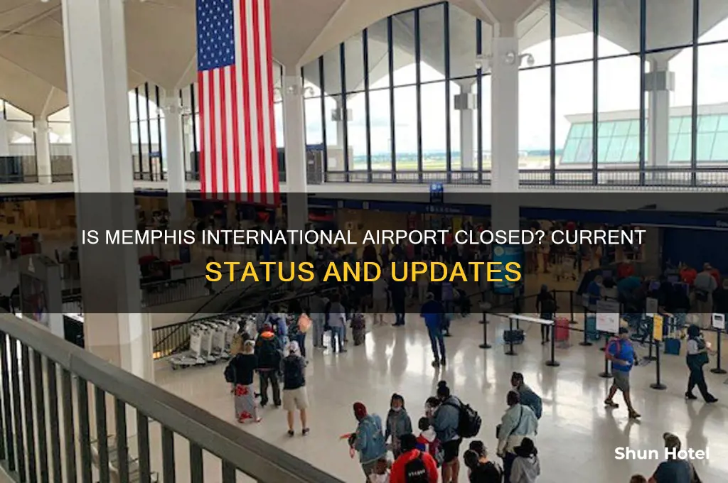 is memphis international airport closed