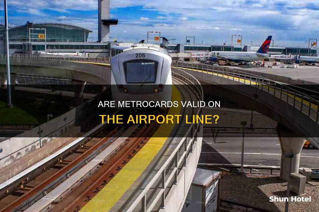 is metrocard valid on airport line