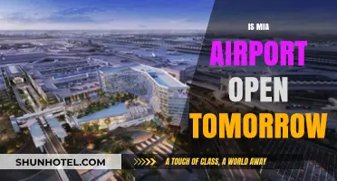 Is Miami Airport Open Tomorrow? Check the Latest Updates Here
