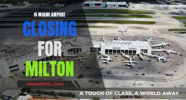 Miami Airport: Milton's Impact and Potential Closures