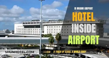 Miami Airport Hotel: Inside the Airport?