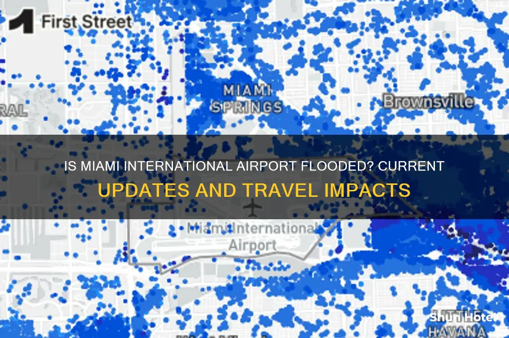 is miami international airport flooded