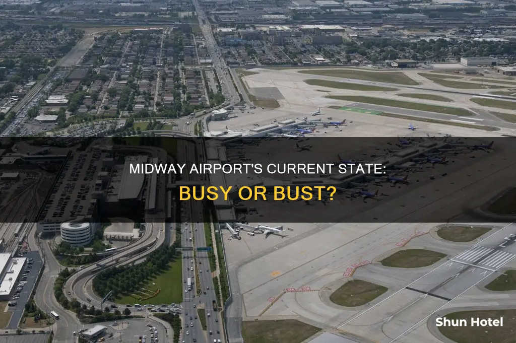 is midway airport busy right now