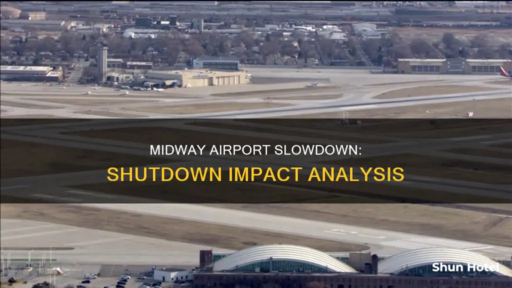 is midway airport slow with shutdown