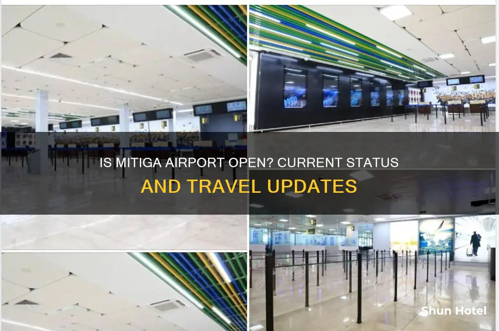 is mitiga airport open