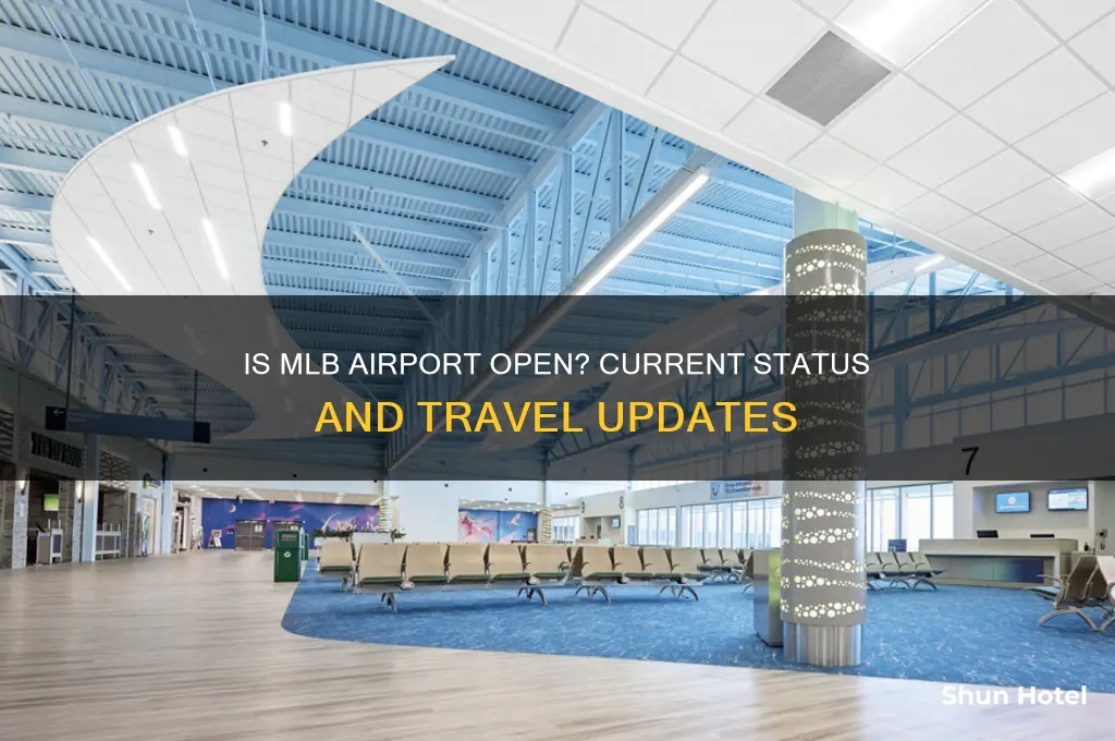 is mlb airport open