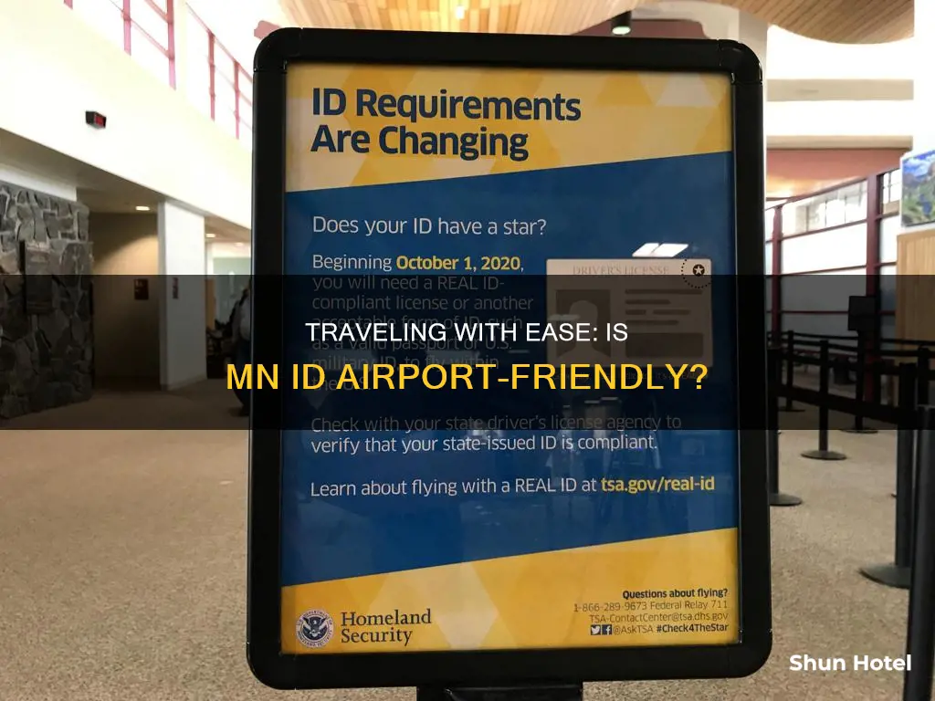 is mn id good at airport