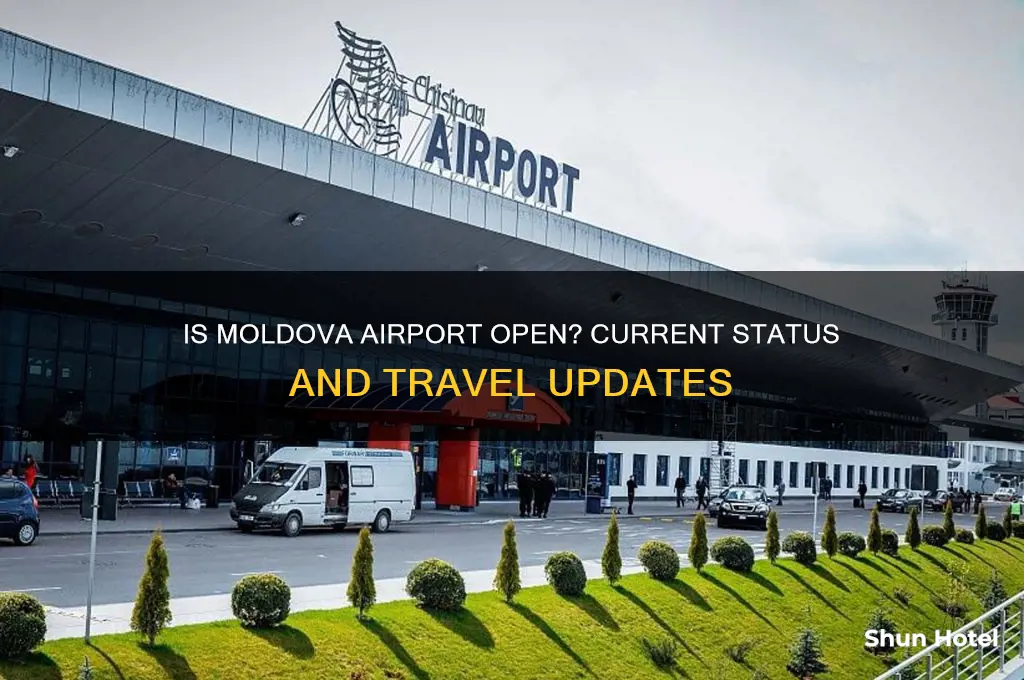 is moldova airport open