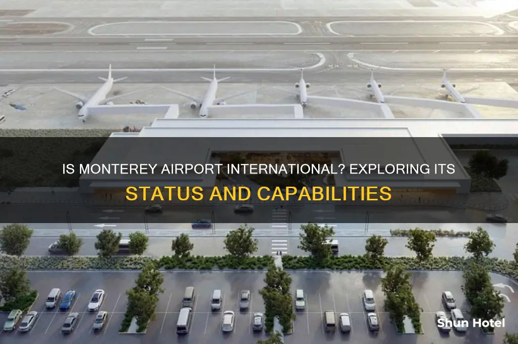 is monterey airport international