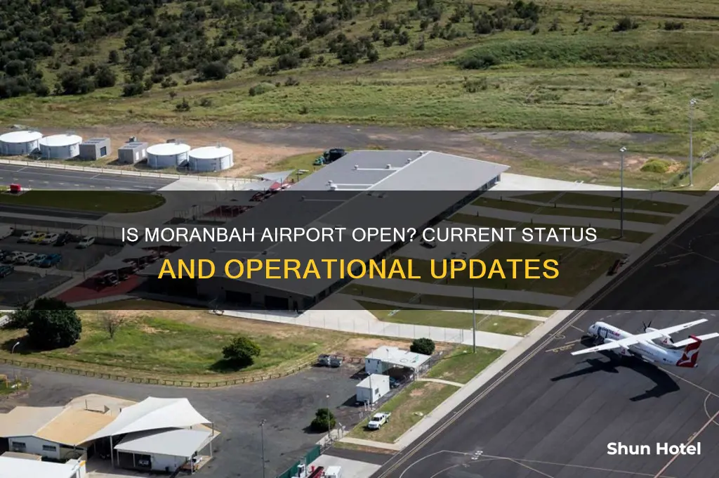 is moranbah airport open