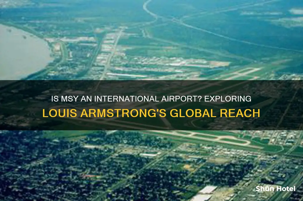 is msy an international airport