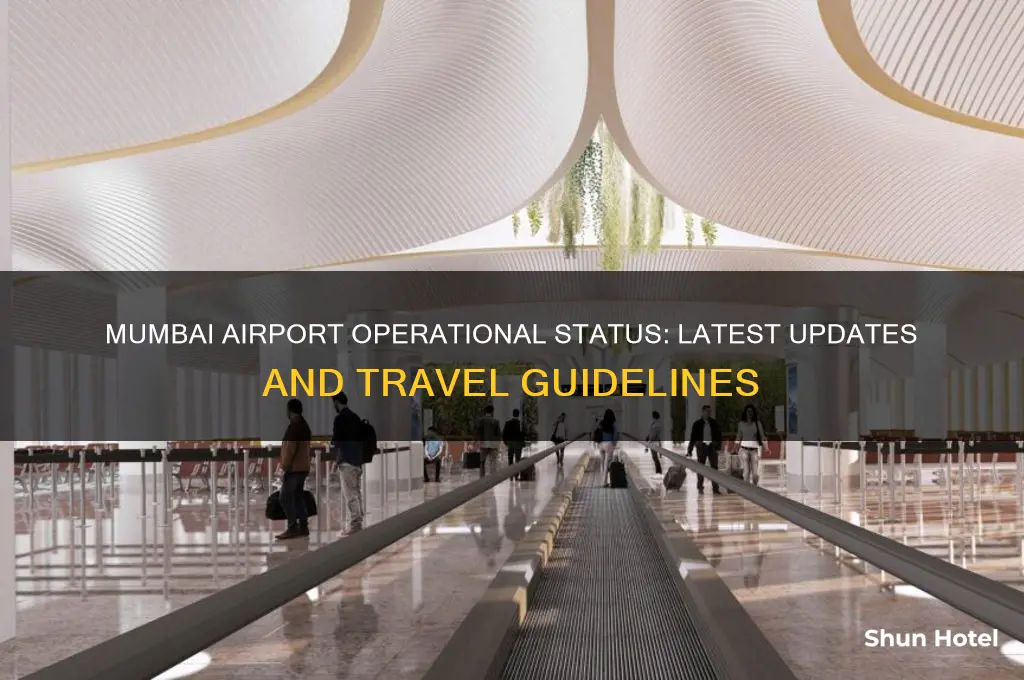 is mumbai airport open