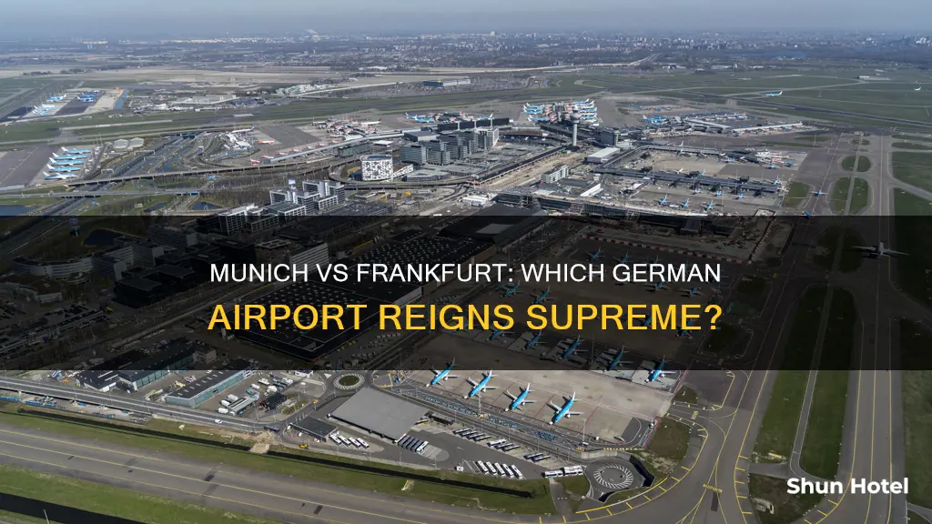 is munich airport bigger than frankfurt