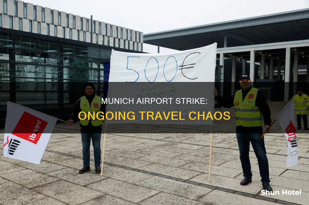 is munich airport still on strike