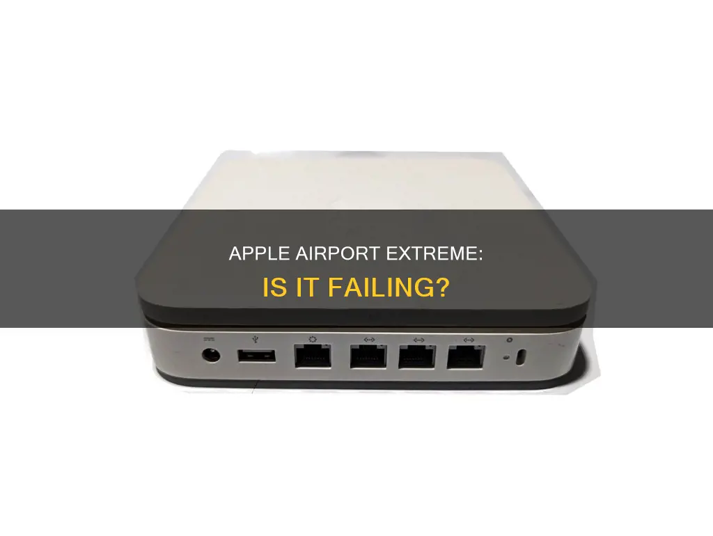 is my apple airport extreme failing