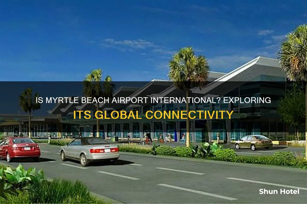 is myrtle beach airport international