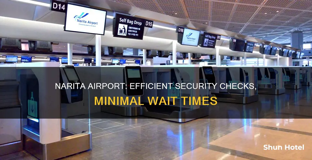 is narita airport security wait time