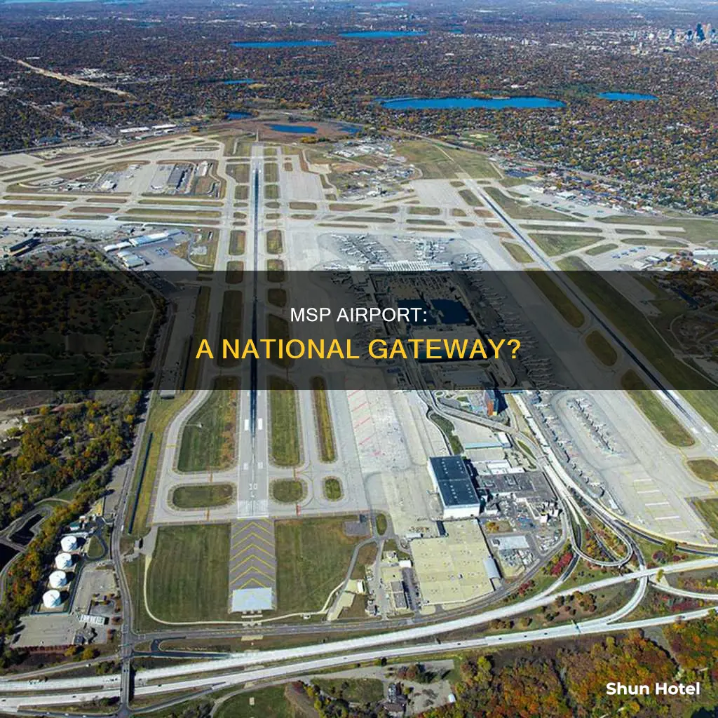 is national at the msp airport