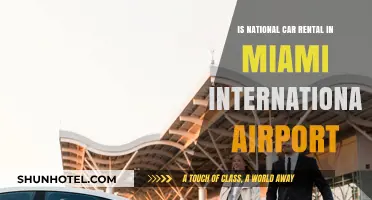 Is National Car Rental Available at Miami International Airport?