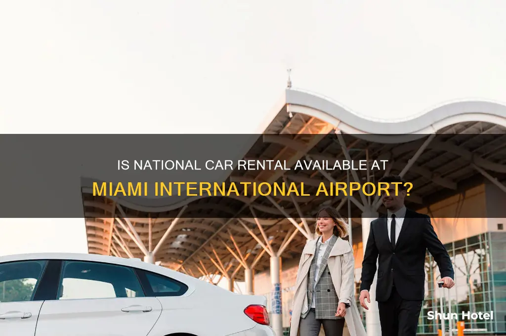 is national car rental in miami international airport