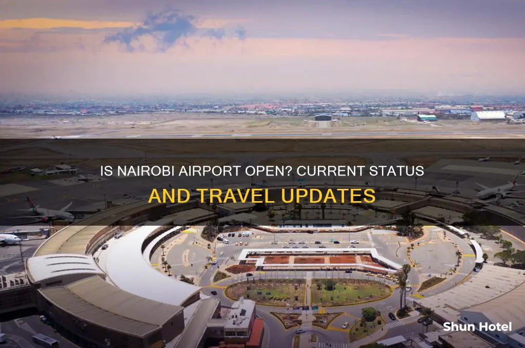 is nbo airport open