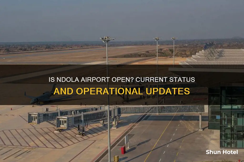 is ndola airport open
