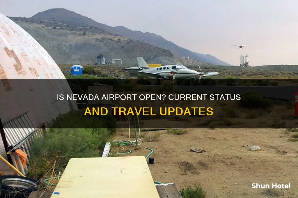 is nevada airport open