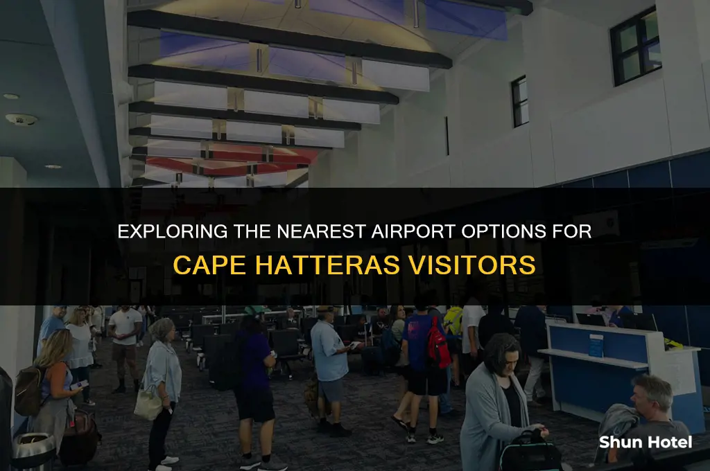 is new bern nc closest airport to cape hatteras