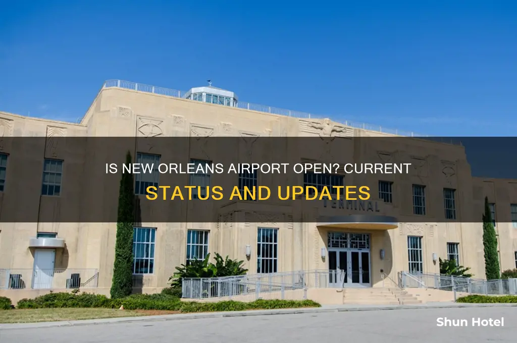 is new orleans airport open