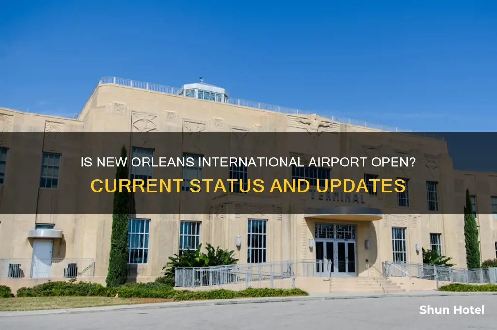 is new orleans international airport open