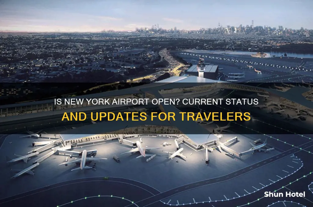 is new york airport open