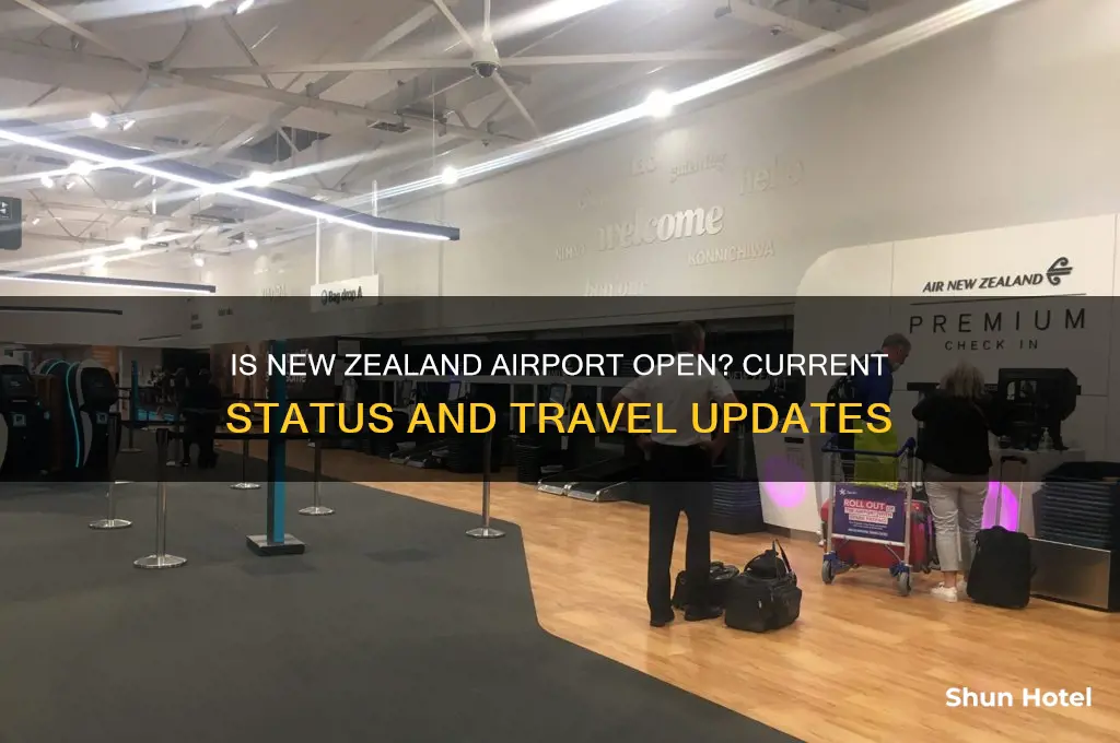 is new zealand airport open