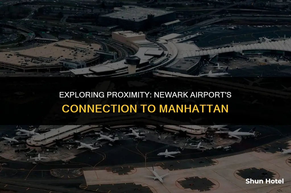 is newark airport closest to manhattan