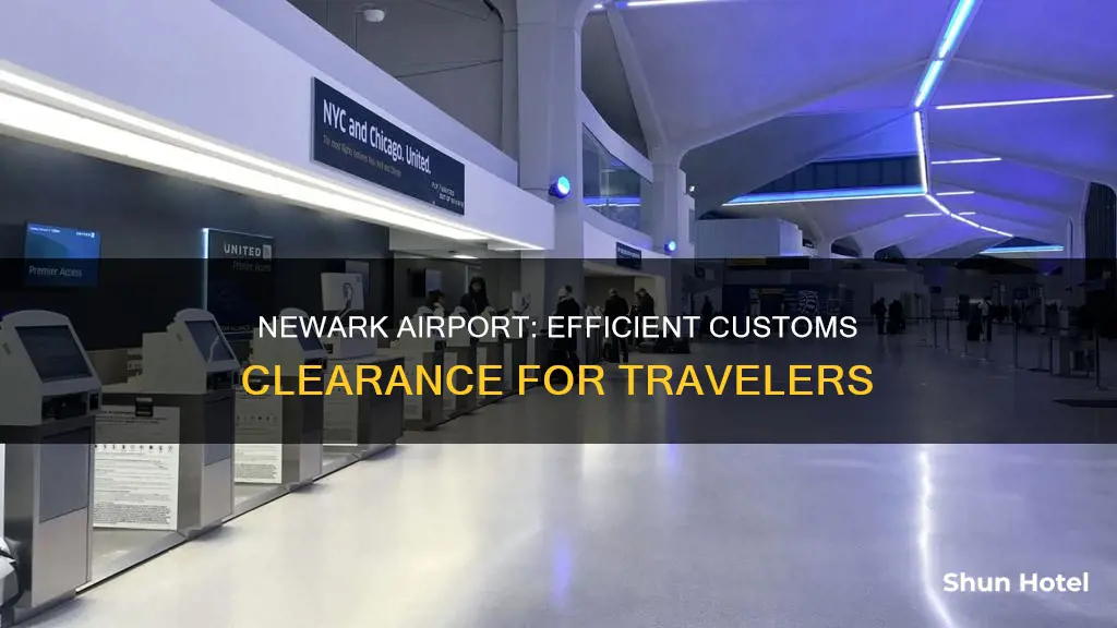 is newark airport customs wait time