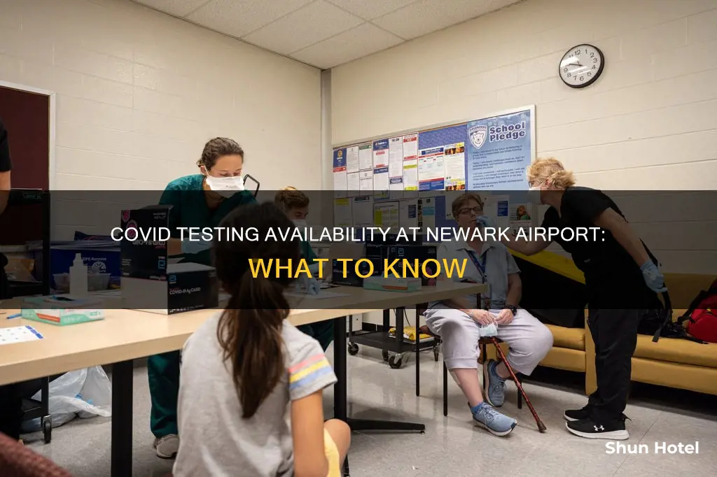 is newark airport doing covid testing