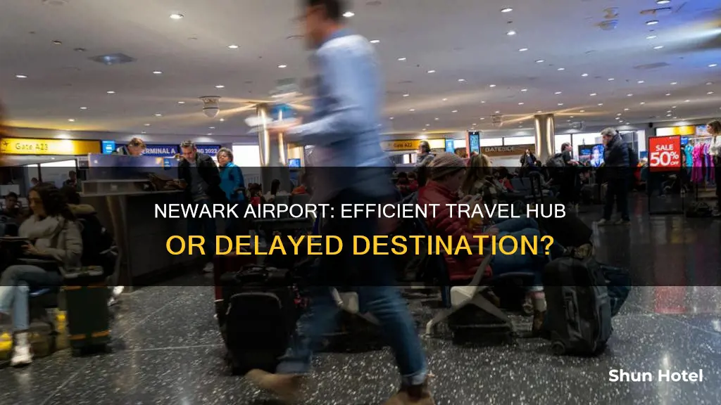 is newark airport running on time