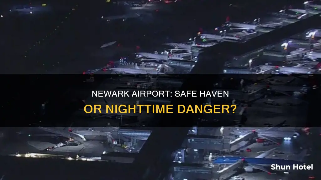 is newark airport safe at night