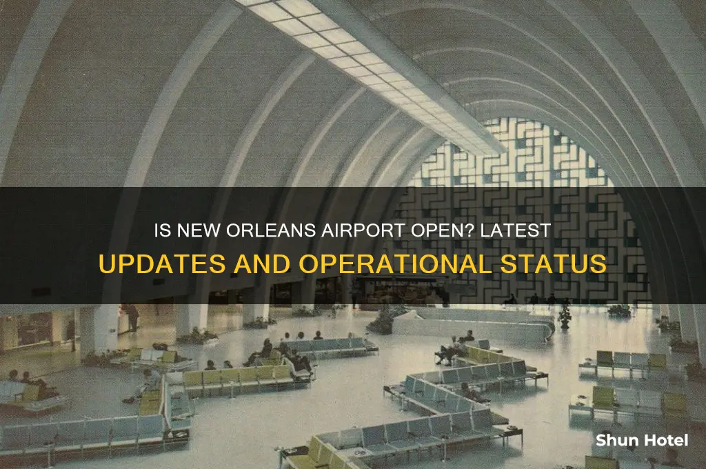 is nola airport open
