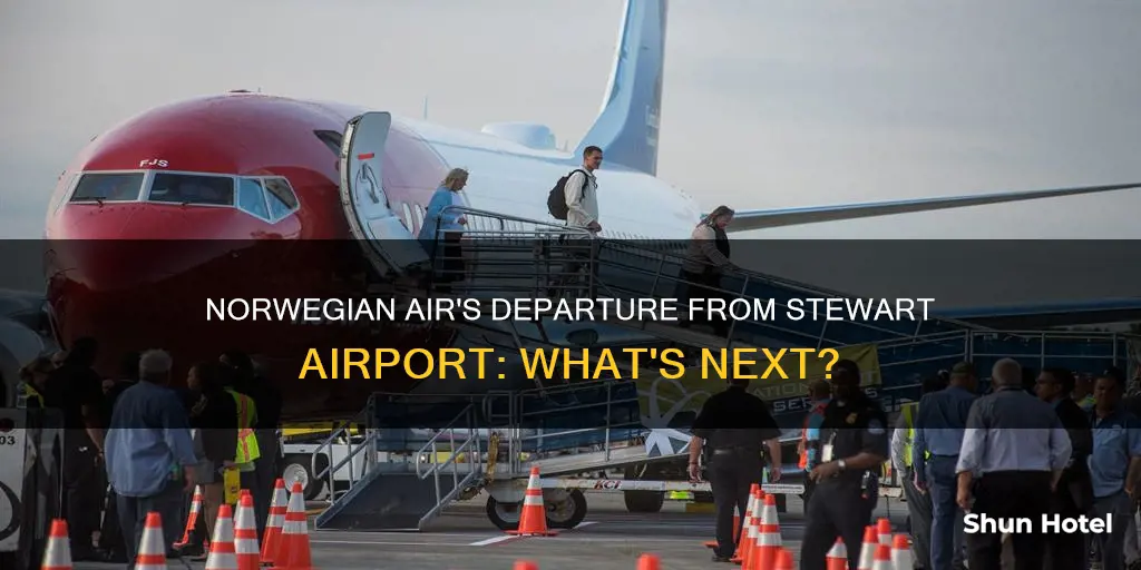 is norwegian air leaving stewart airport