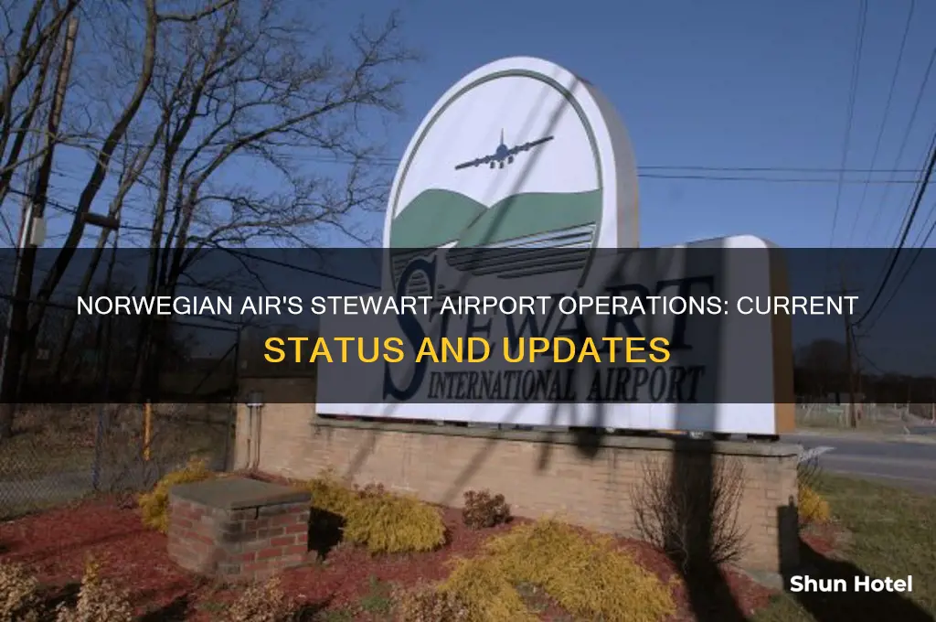 is norwegian air still fly out of stewart airport