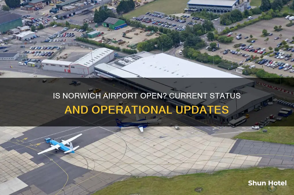 is norwich airport open