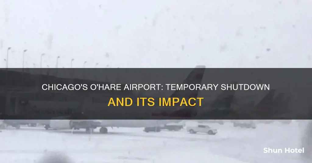 is o hare airport shut down