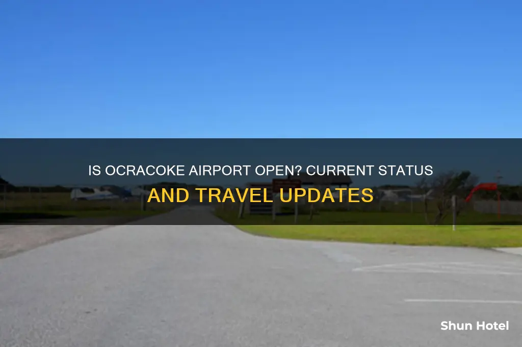 is ocracoke airport open