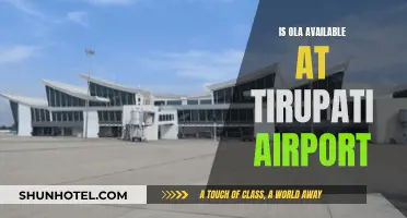 Ola's Airport Availability: Tirupati's Transport Options