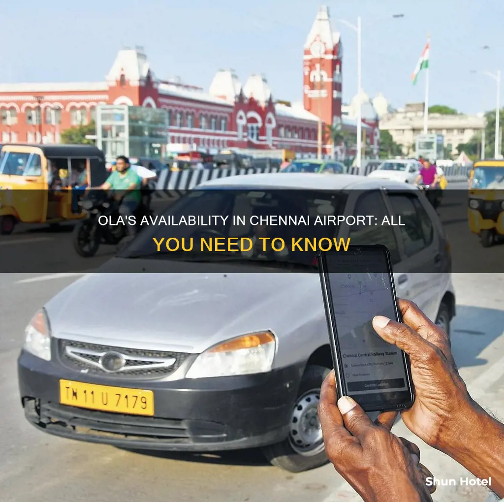 is ola available in chennai airport
